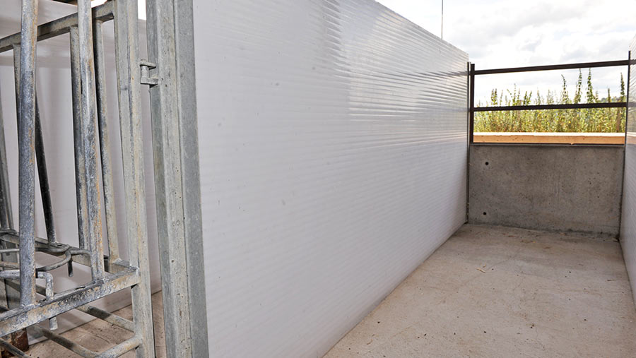 Multiwall polycarbonate thick consonant walls