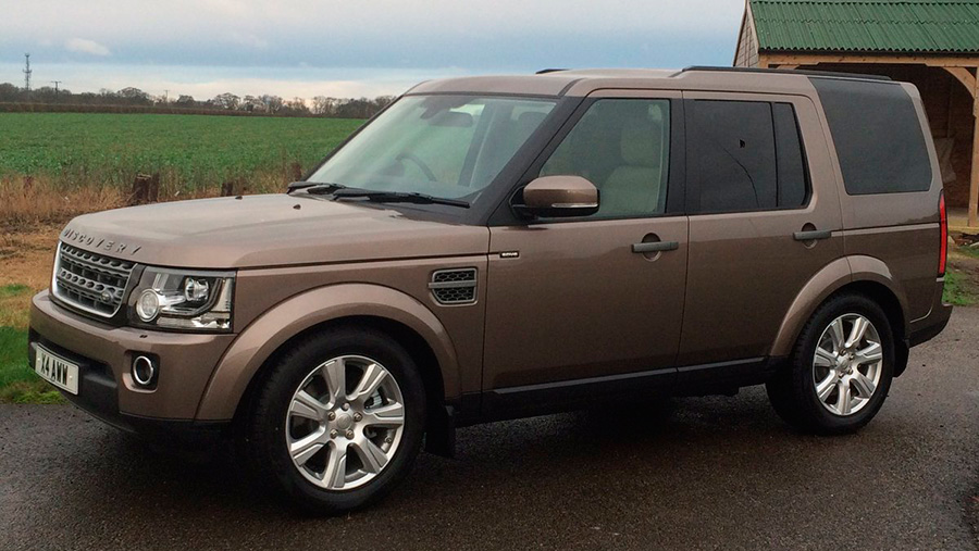 Andrew Ward's stolen Land Rover
