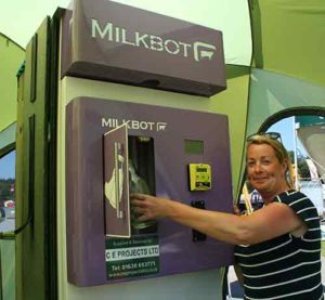 CE milk dispenser