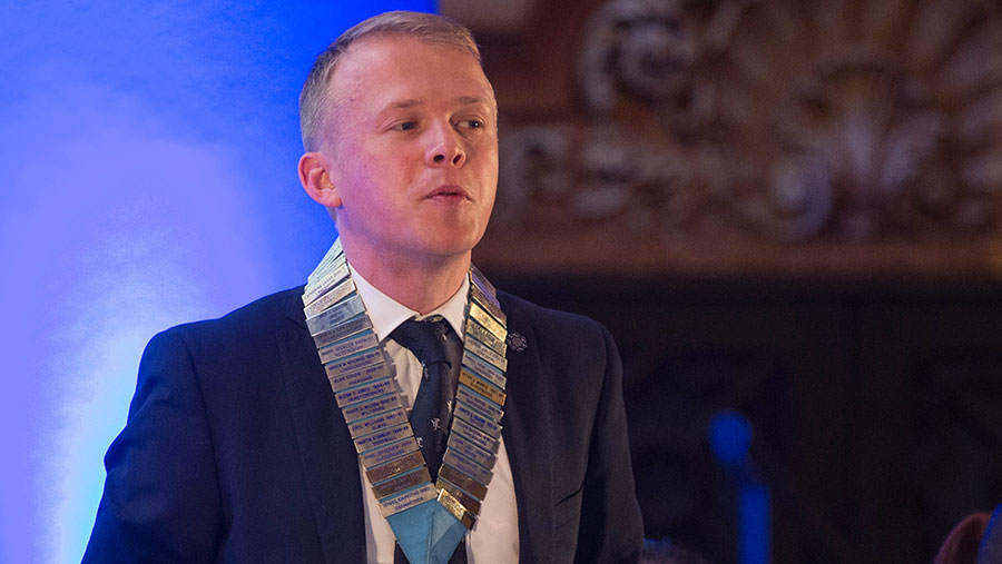 Chris Manley, chairman of NFYFC council 2016 © Tim Scrivener