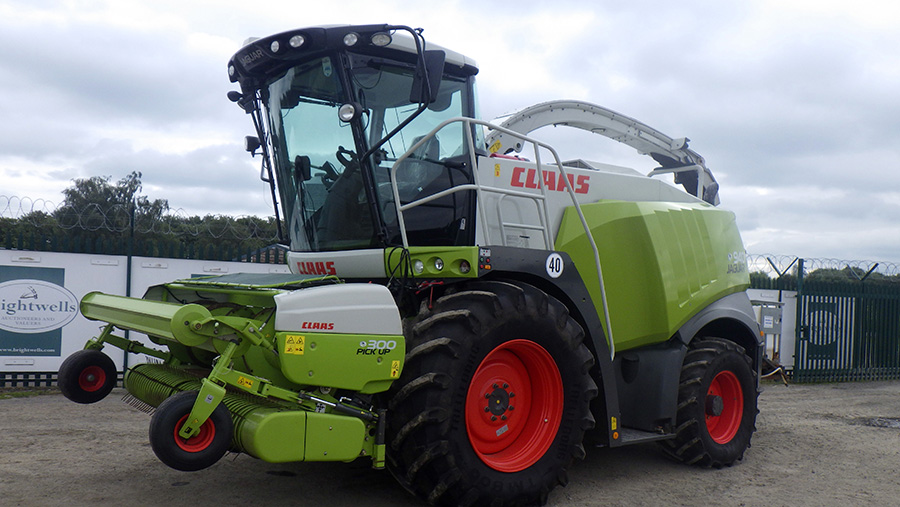 Claas 940 self-propelled forager