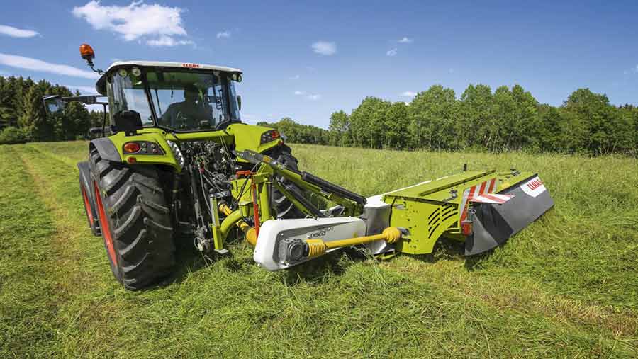 Claas Disco Max Cut mower