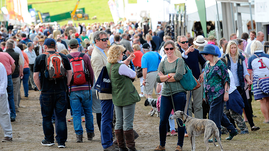 Crowds at the CLA Game Fair