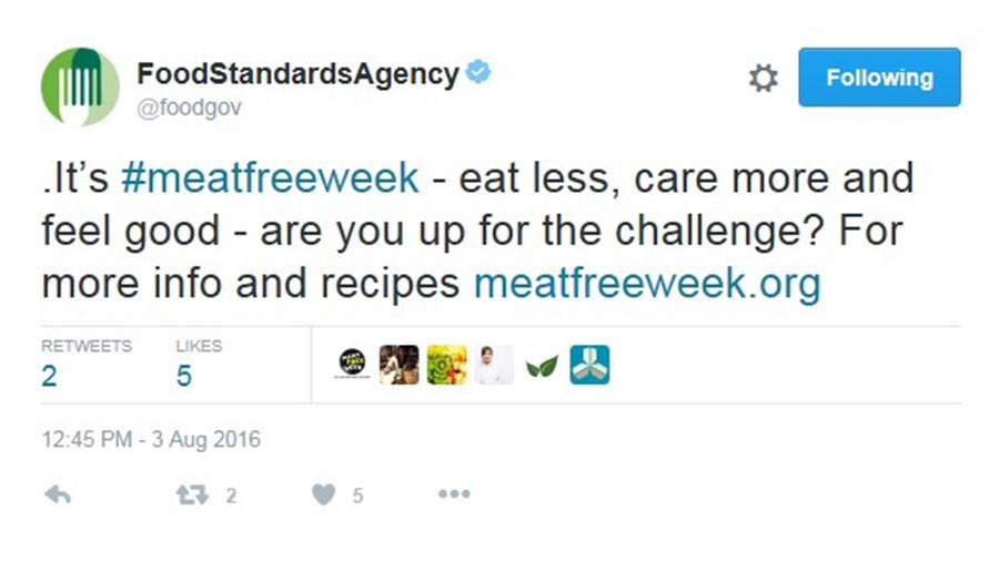 FSA tweet that was deleted