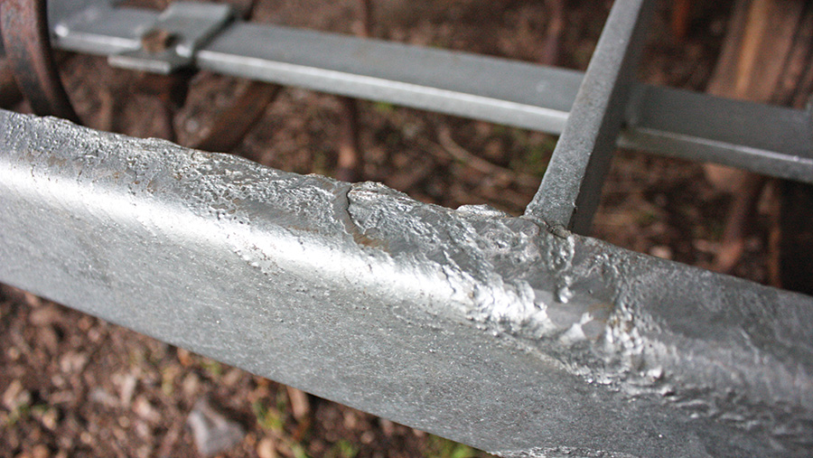 Galvanised steel