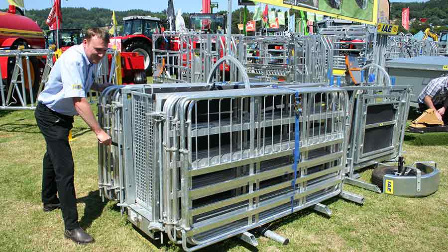 IAE sheep handling system