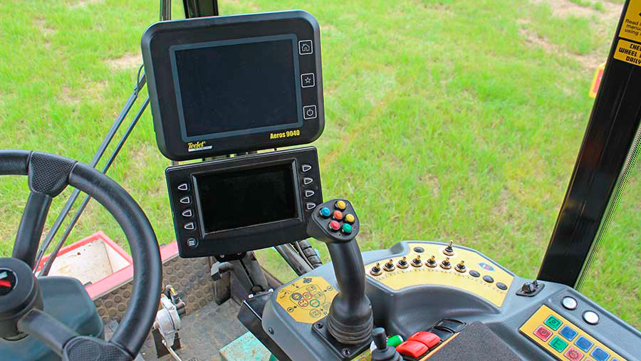 Interior of Agribuggy