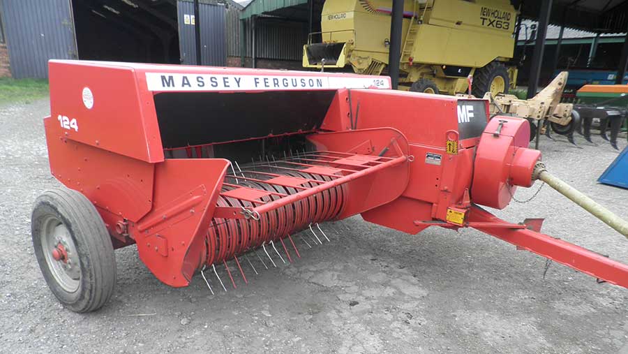 MF baler