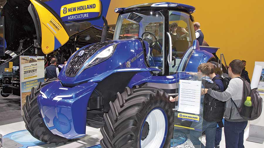 New Holland T6 Methane tractor