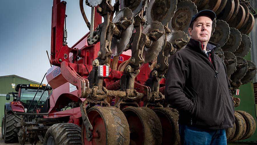 No-till grower Richard Boldan