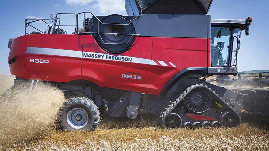 Tracked-massey-combine