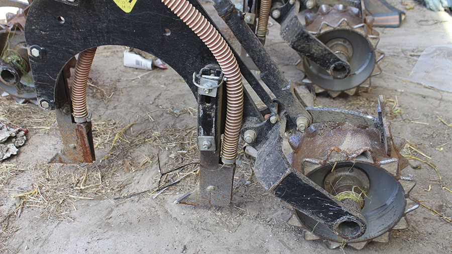 Eco Drill's twin-tine coulters