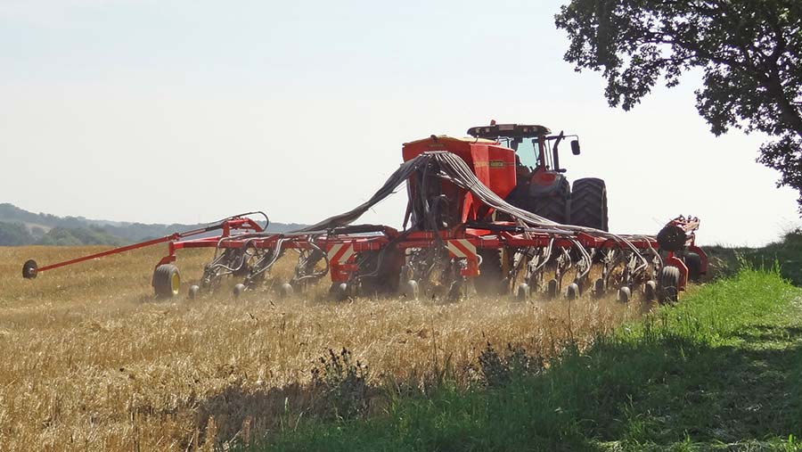 Vaderstad Seed Hawk direct drilling © Vaderstad