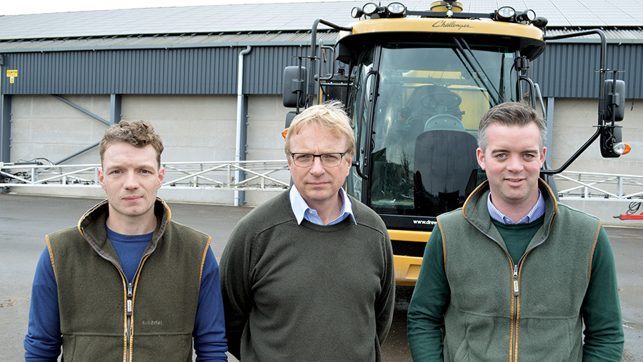 Ed Whitton, Tim Mayhew and Nick Shorter