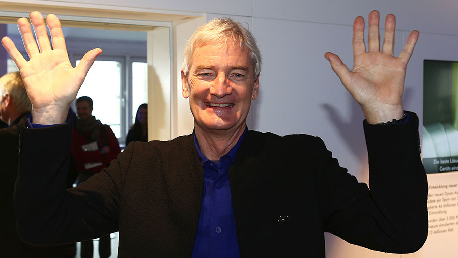 Billionaire Sir James Dyson  © Action Press/REX/Shutterstock