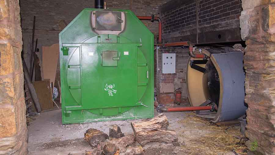 biomass burner