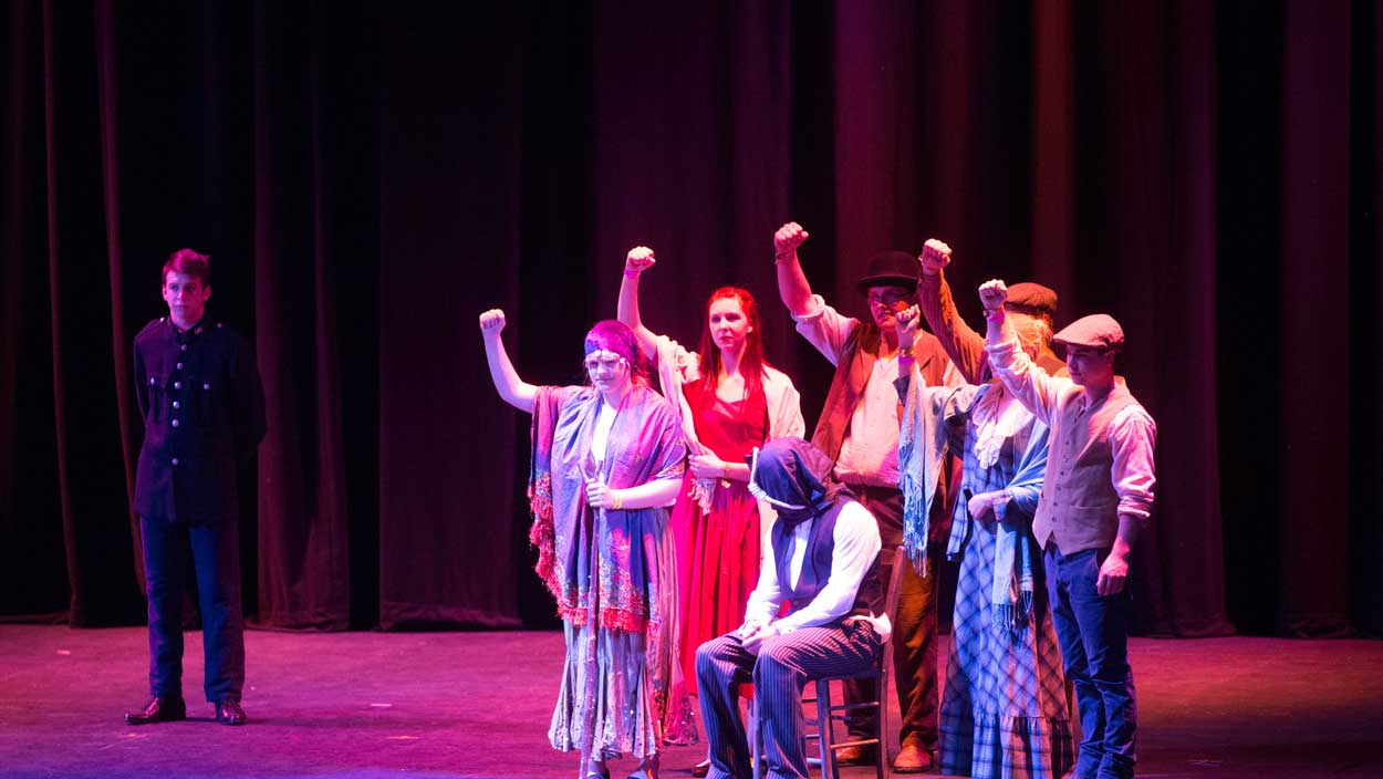 Young farmers in Blackpool