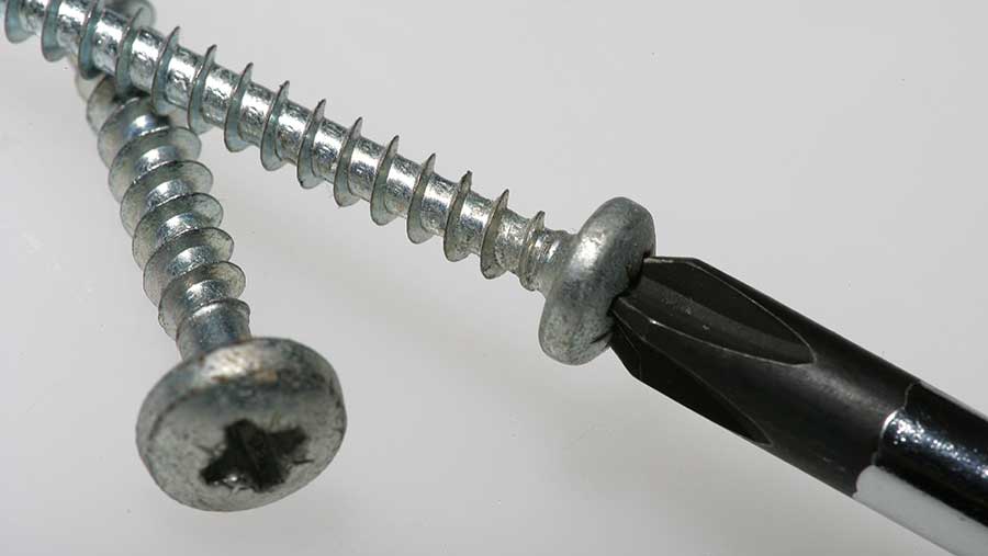 diy screw and tool