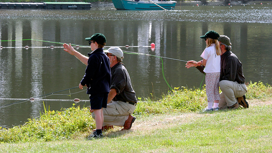 Fishing at the CLA Game Fair