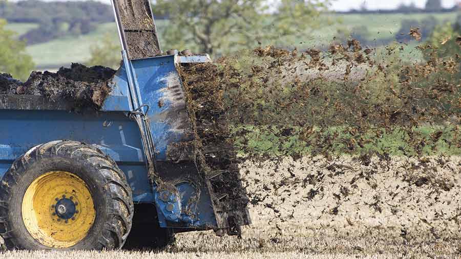 muck spreading