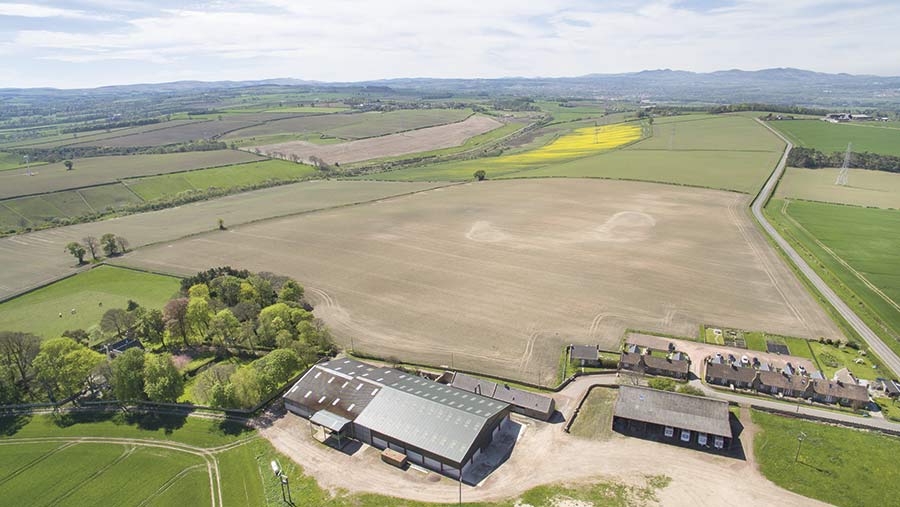 Elphinstone Tower Farm, East Lothian 