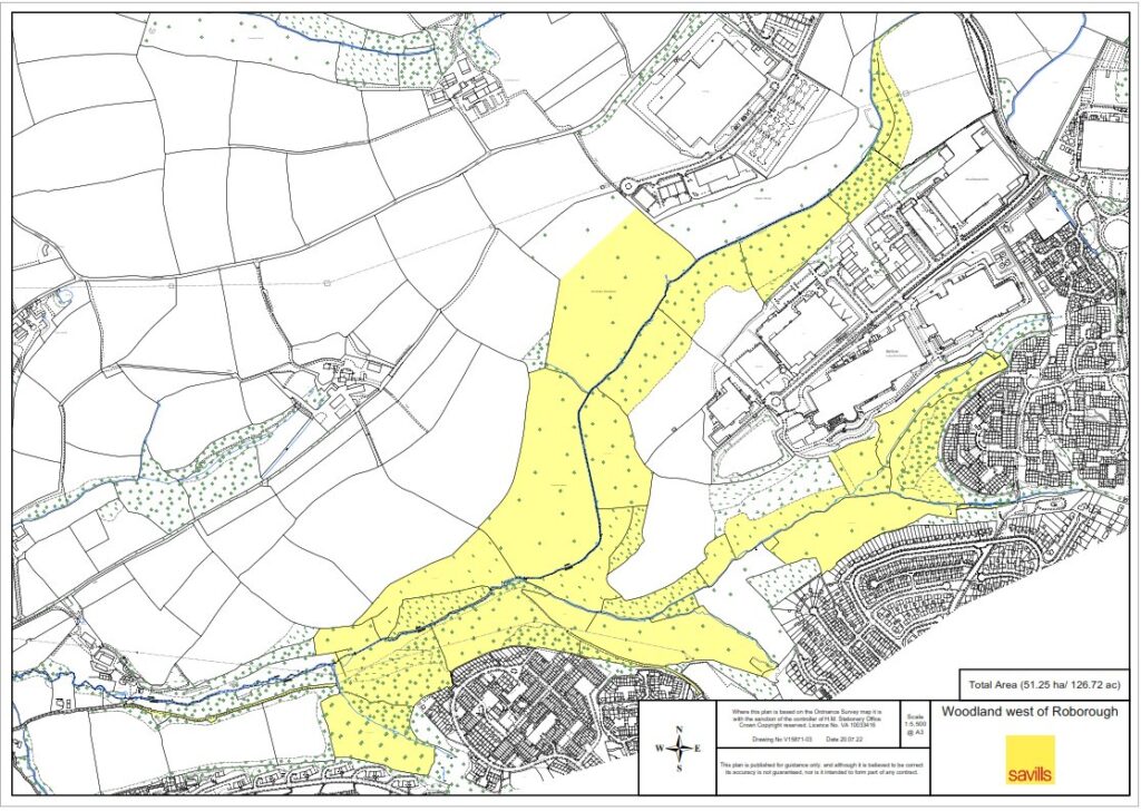 Woodland West Of Roborough, Tamerton Foliot, Plymouth, PL5 4LF Property