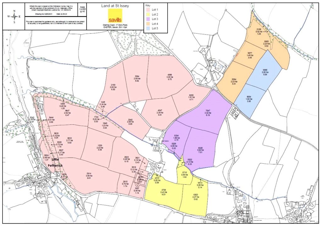 Land & Buildings At St Issey Lot 1, St. Issey, Wadebridge, Cornwall