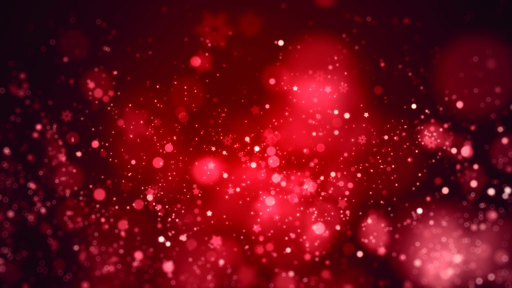 Christmas Background, Snowflakes, Star, Red Christmas Background ...