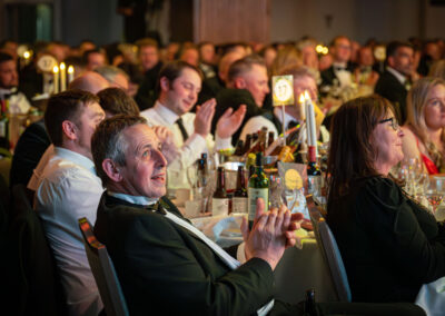 Guests applauding at the Farmers Weekly Awards