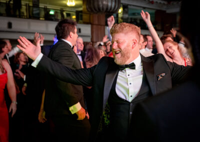 Guests dancing at the Farmers Weekly Awards