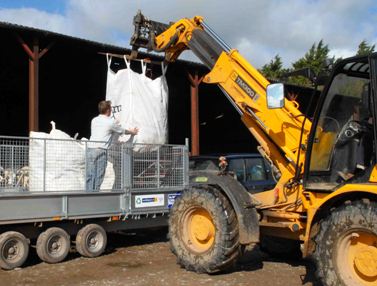 Relatively little farm plastic has so far been recycled through the Webbpaton scheme. Webbpaton