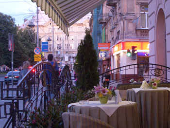 Café culture is alive and well in Lviv 