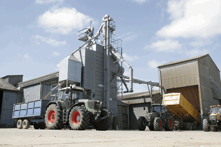 Grain drying