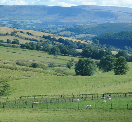 Wales welsh hills