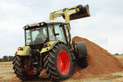 claas axos + loader