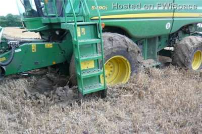 stuck combine