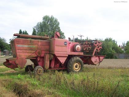 old MF combine UGC