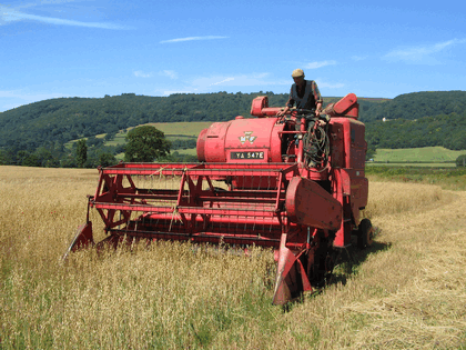 Vintage combine