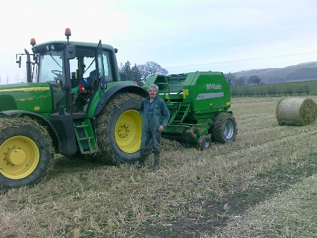baling in january