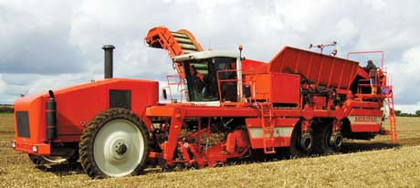 agrifac zrb4 beet harvester