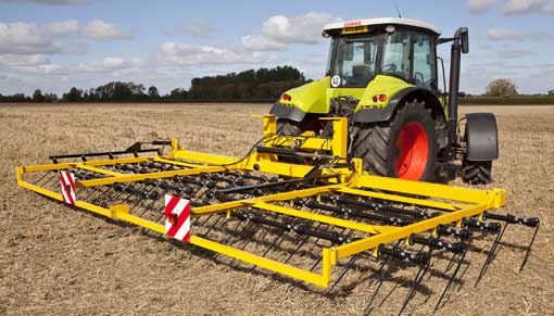 Claydon straw harrow