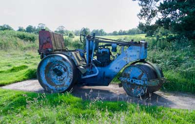 old tractor