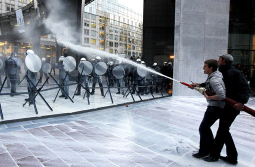 European milk protest