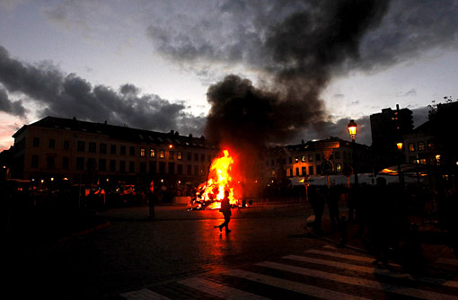 European milk protest