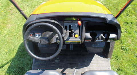 Kubota RTV500 dash