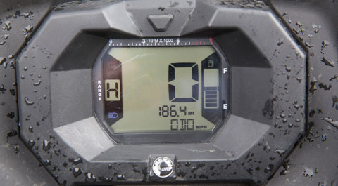 Can-Am Outlander dash display