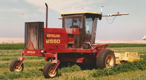  New Holland swather