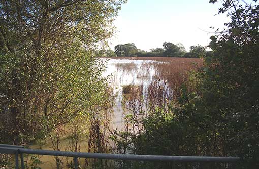 Flooding in Mayfield, West Sussex