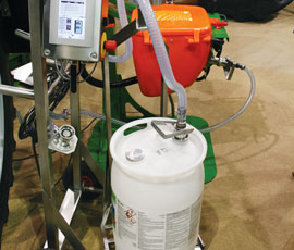 Smartfill sprayer