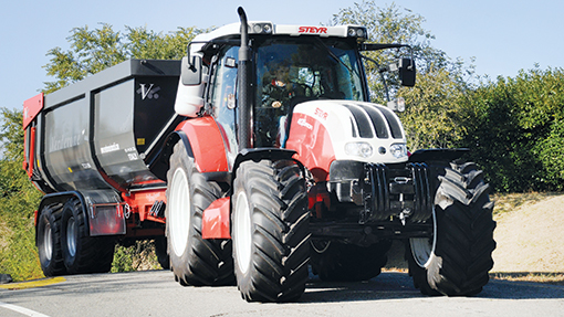  Biogas tractor